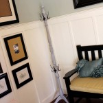 Recycled coat rack by LollyJane