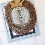 Framed accordion pumpkin by Lolly Jane