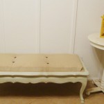coffee table to bench tutorial DIY by Lolly Jane
