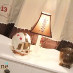Football curtains football drapes by Lolly Jane