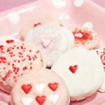 Chocolate dipped Valentine oreo cookies by Lolly Jane