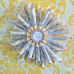 HOW TO MAKE A BOOK PAGE WREATH TUTORIAL by LOLLY JANE