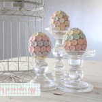 Candy pomander Smartie eggs by Lolly Jane EASTER