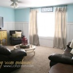 Lolly Jane Living Room Makeover for under $100 #FreshAccents