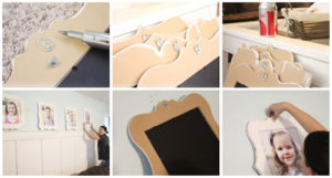 How to hang a picture frame with a pop tab