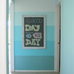Chalkboard Frame Wall Decor Ombre Accent Wall lollyjane (2)