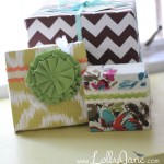 LollyJane fabric gift wrap