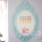 DIY Weekly Menu Board by LollyJane