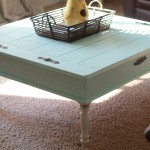 coffee table redo trash to treasure lollyjane
