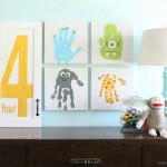 kid handprint art lollyjane.com