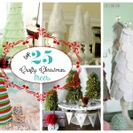 Top 25 Crafty Christmas Trees of 2012