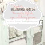 Stylish Bathroom Furniture Tips via @LollyJaneBlog