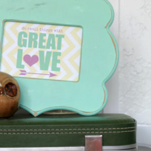 Do small things with great love #freeprintable #lovequote