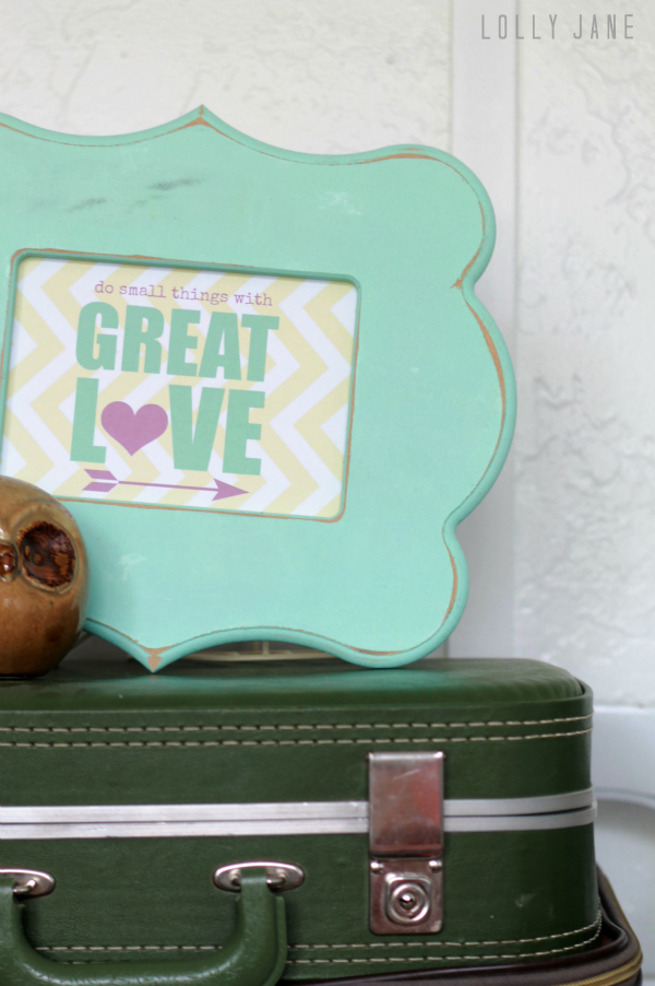 Do small things with great love #freeprintable #lovequote