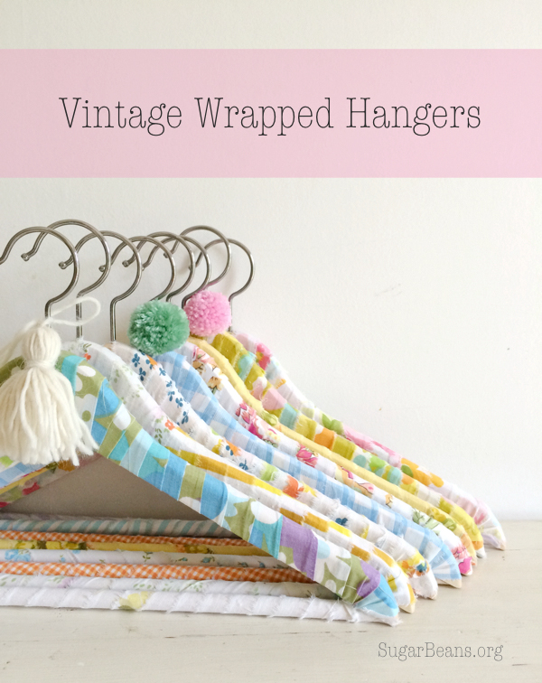 Vintage Wrapped Hangers