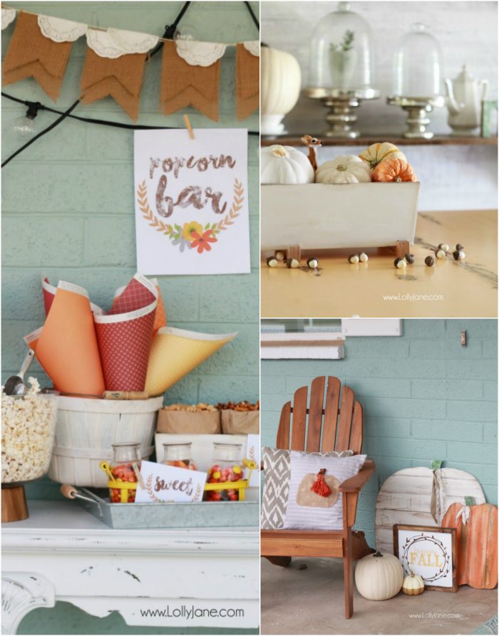 Lots of fall decor ideas, easy diy's and crafts for Thanksgiving.