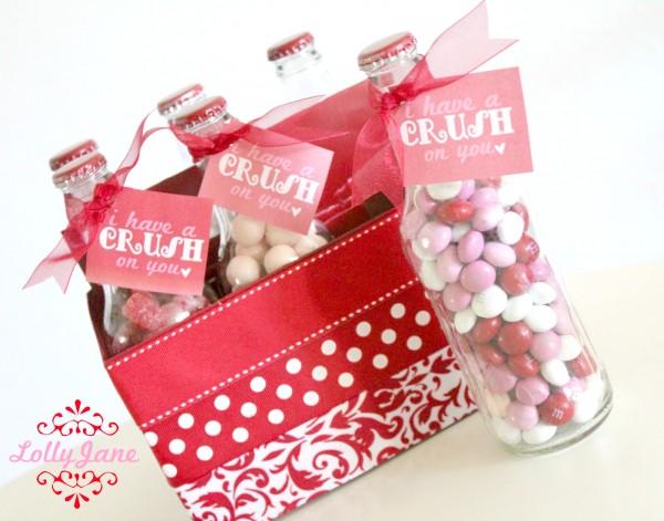 Valentines Day Pop Bottle Gift Set CRUSH Pop