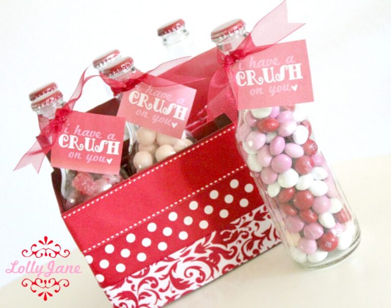 Valentines Day Pop Bottle Gift Set |Crush on you
