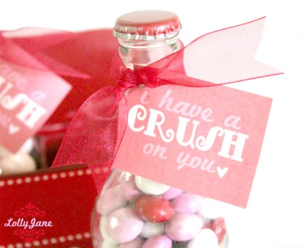 Valentines Day Pop Bottle Gift Set Crush On You