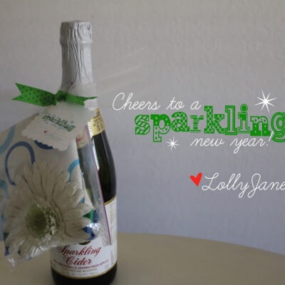 A sparkling new year: New Years Neighbor Gift