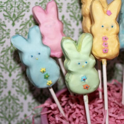 Marshmallow covered peeps