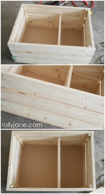 COOL Crates You Can DIY + they're on casters! Awesome for kids toys, blanket storage or in any space! Easy weekend build!