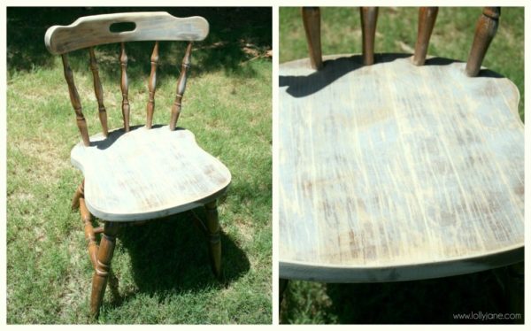 How To Distress Furniture With Spray Paint And A Sander