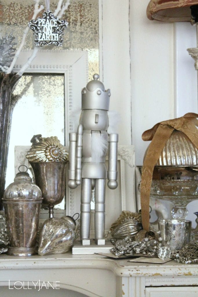 Silver nutcracker | Target knock-off