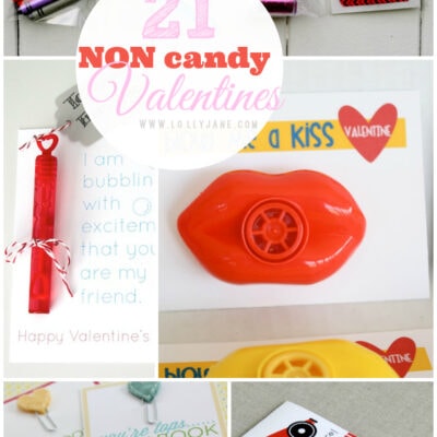 21 non candy Valentines