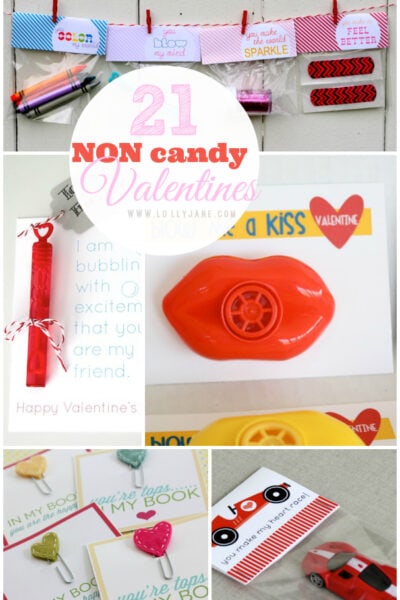 21 non candy Valentines ideas! Super cute and creative!!