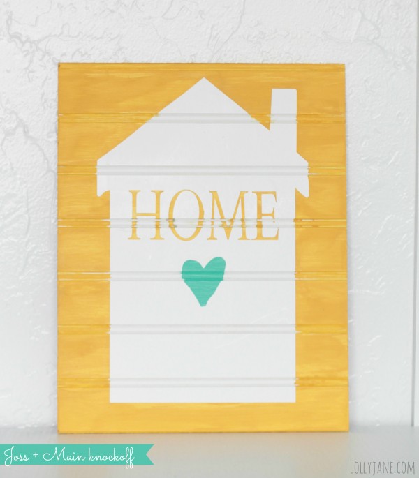 Home sign decor