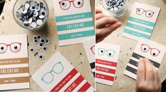 Googly eyes. + 21 non candy Valentine ideas!