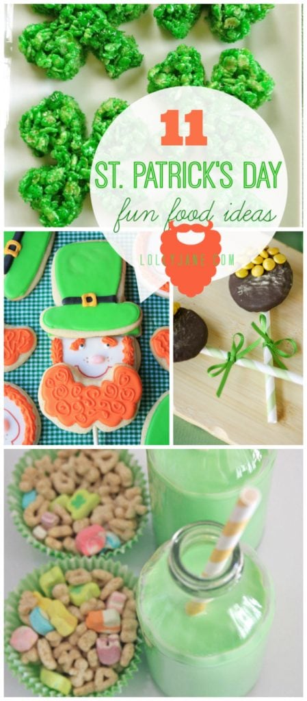 11 St Patrick's Day food ideas |lollyjane.com #stpatricksday #food