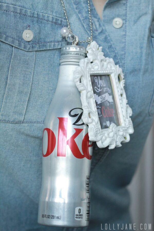 Diet Coke necklace | www.lollyjane.com