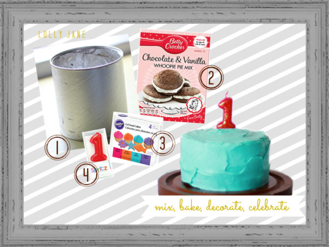 How to create the perfect first birthday smash cake! Use a 3" round pan but if you don't have one, check out how to make a smash cake in a formula tin! Easy to follow instructions to make a smash cake and first birthday photo shoot! #smashcake #howtomakesmashcake #smashcakephotoshootideas #howtocreatebabysfirstbirthdaybackdrop