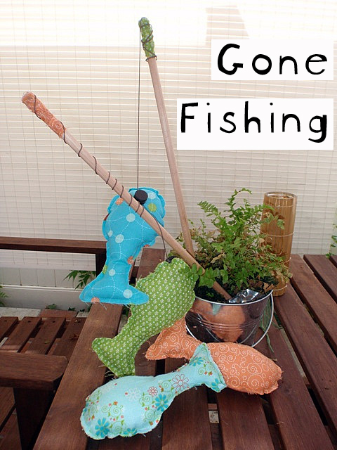 Fishing pole game #summerboredombuster