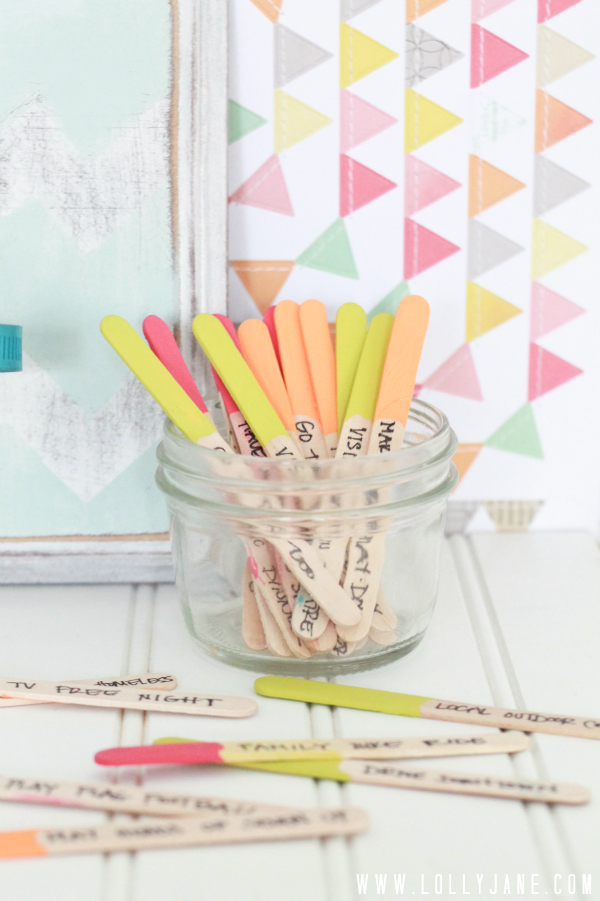 diy cactus drink stirrer sticks - Lolly Jane