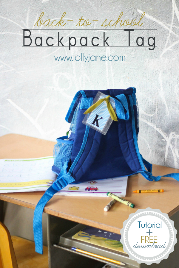 Diy school clearance backpack