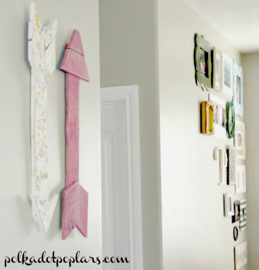 Adorable pallet arrows! Easy to make!!