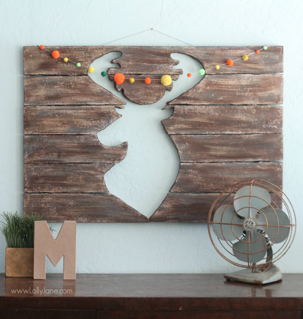 Foam Head Wall Art #MakeitFunCrafts