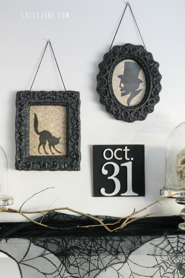 Tips to create a vintage Halloween mantel. So cute! #worldmarket #vintage #Halloween