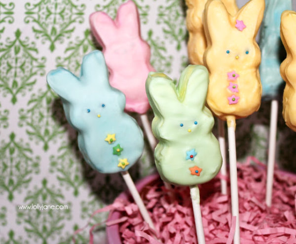 CHEEPS chocolate covered PEEPS by LollyJane.com