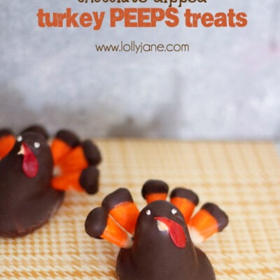 Turkey PEEPS treats