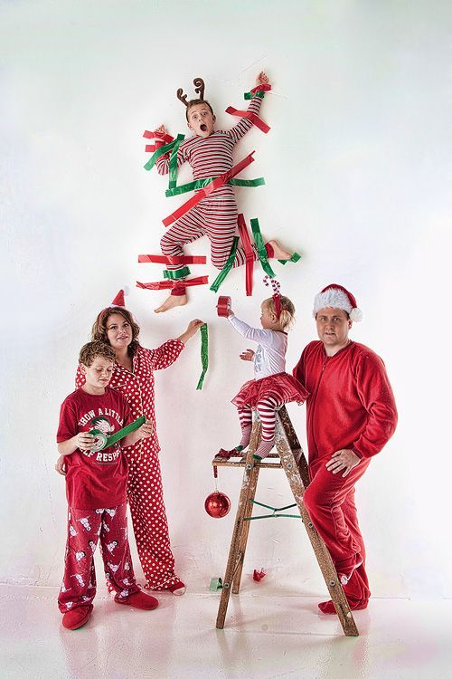 Funny family Christmas picture ideas