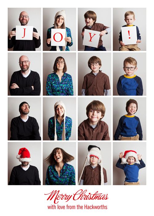 Stinkin' cute family Christmas card ideas