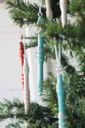 spindle ornaments