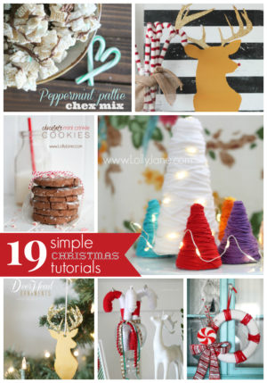 19 Simple Christmas Tutorials