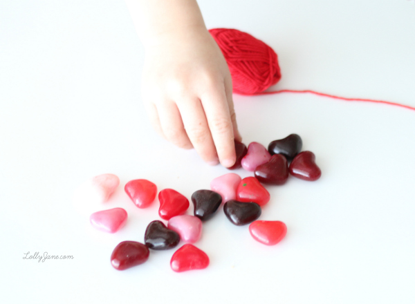 candy heart bracelet