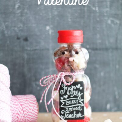 Beary Sweet Teacher Appreciation Valentine