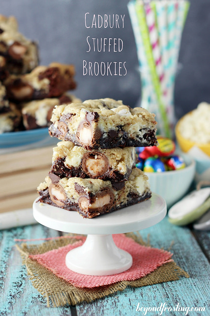 Cadbury Stuffed Brookies